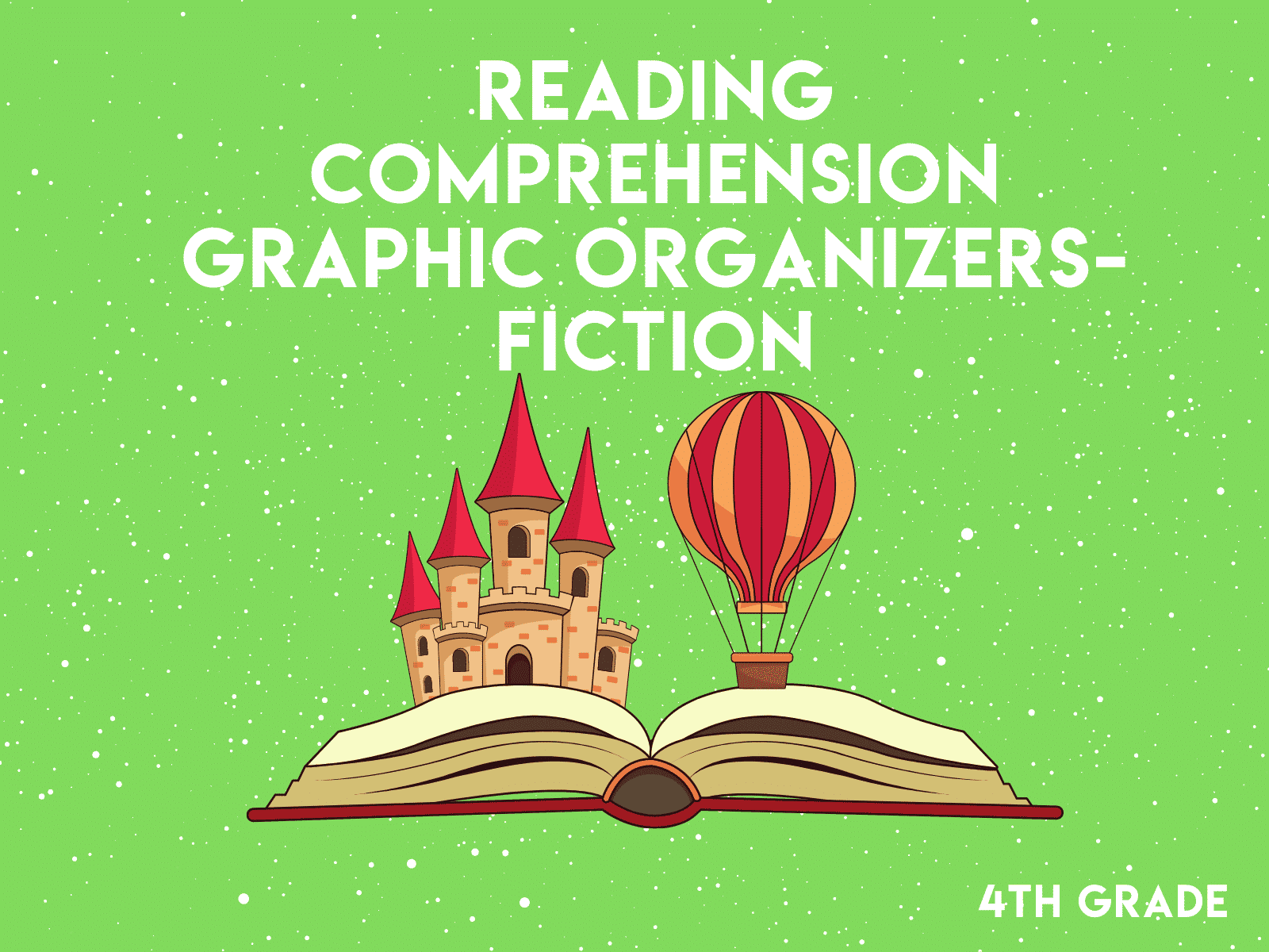 Improve reading comprehension with these fiction graphic organizers | Free fourth grade learning resource