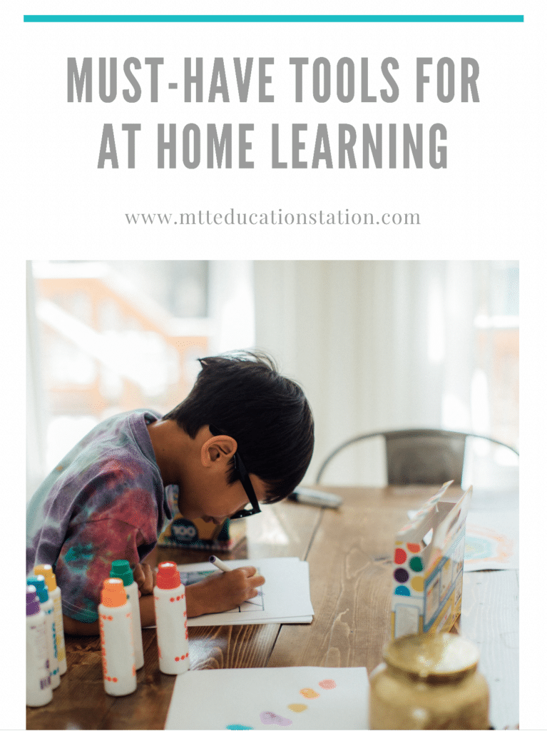 Must-Have Tools for at Home Learning
