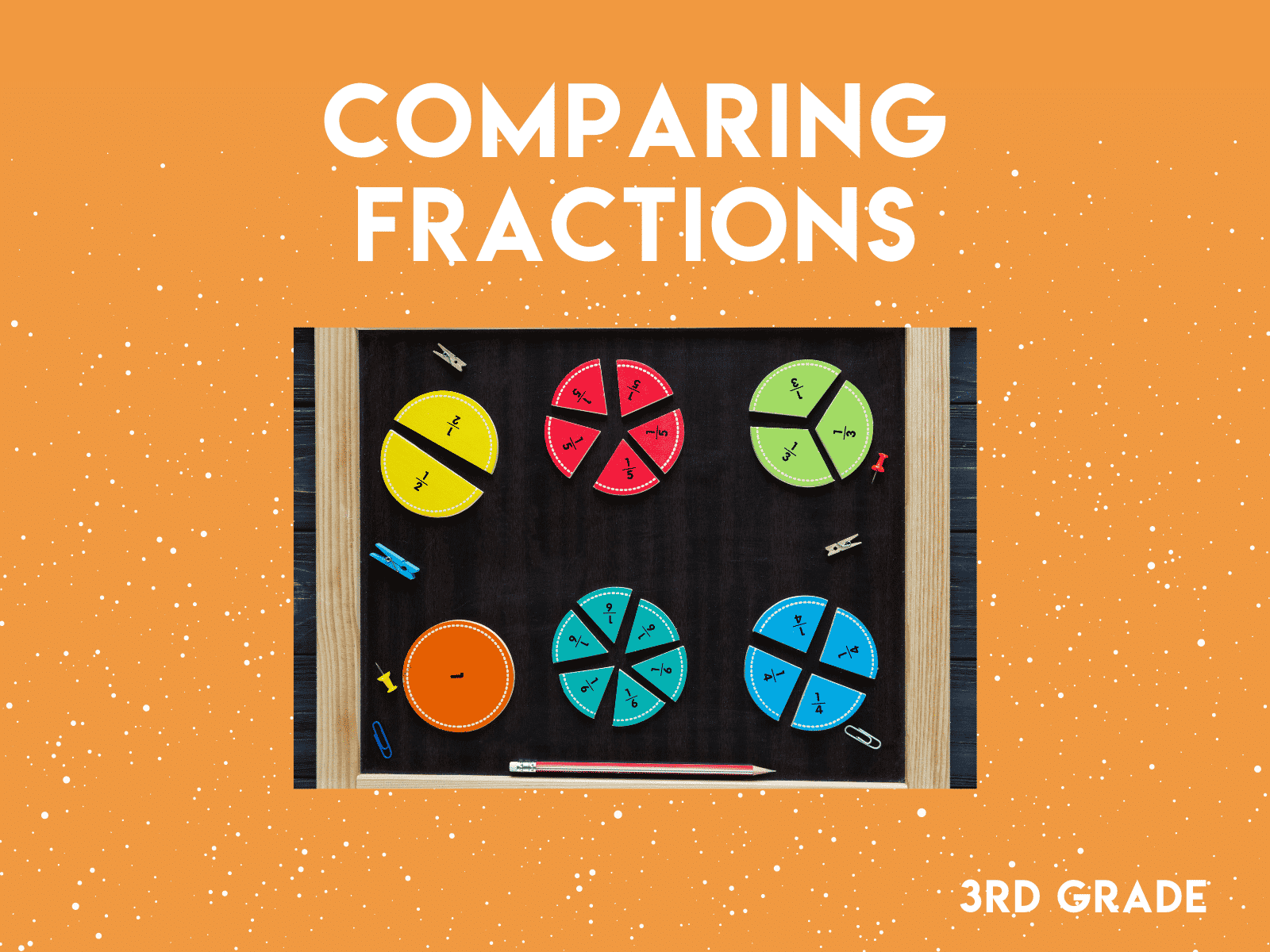 Practice fractions with this free third grade math resource.