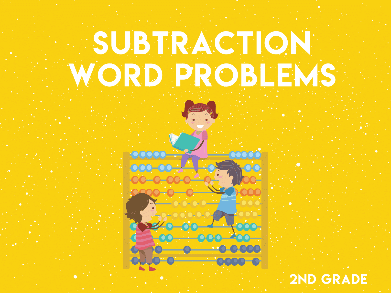 Free subtraction word problem worksheet for second grade.