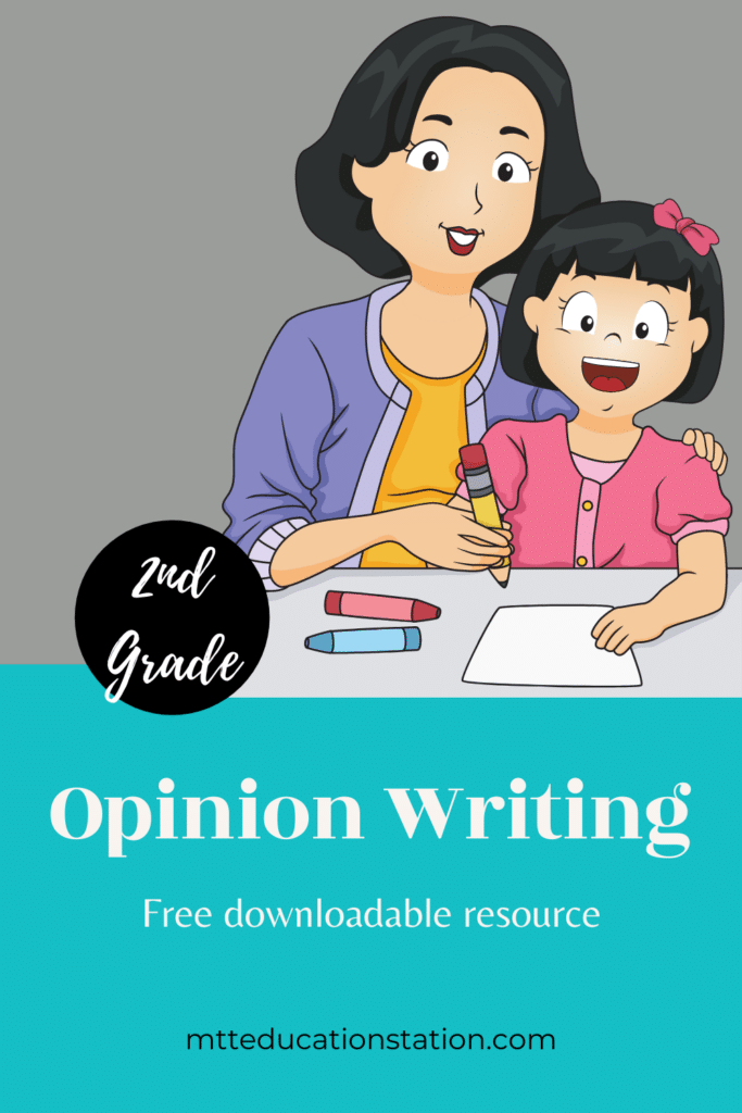 The OREO technique helps second grade students write about their opinions effectively with this free resource.