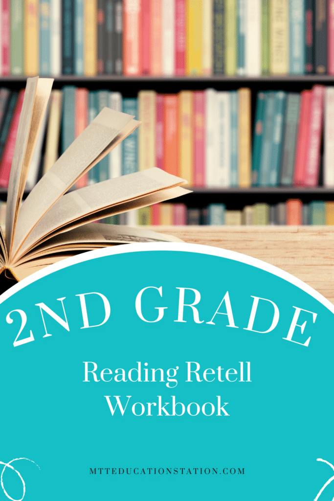 Increase reading comprehension with this reading retell workbook for 2nd grade. Download your free resource here.