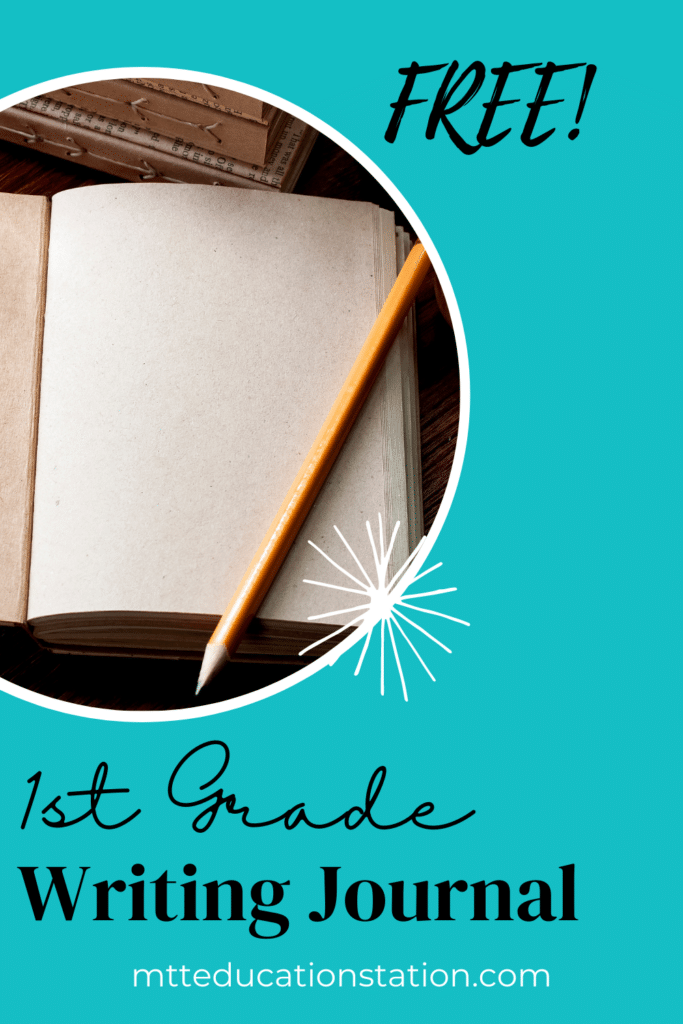 First graders can practice narrative, opinion, informative, descriptive, and how-to writing with this free first grade writing worksheet.