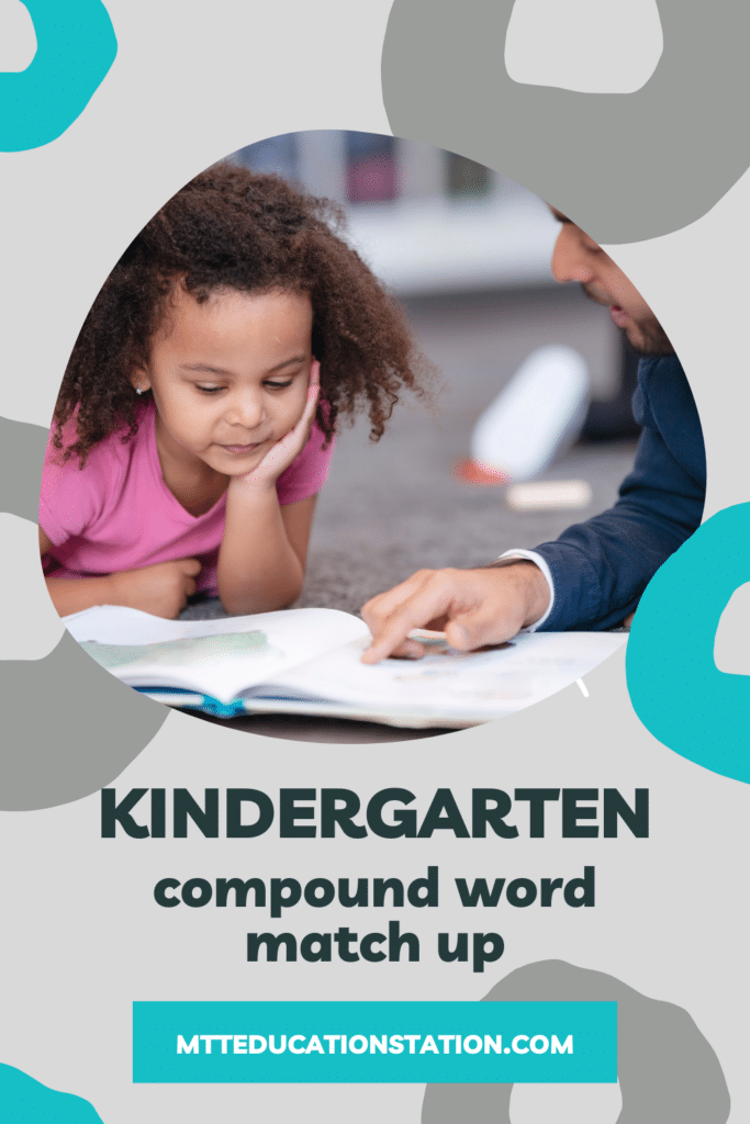 Cut the picture cards, mix them up, and try this compound word match up reading game with your kindergarten student.