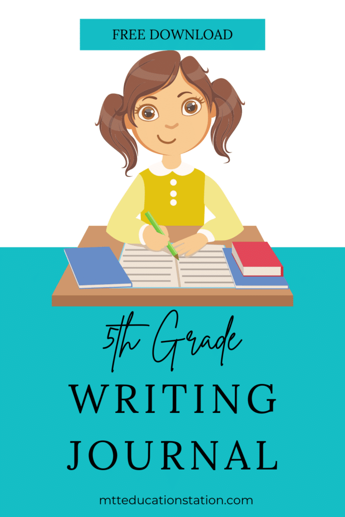 5th graders can practice writing narrative, opinion, informative, descriptive, and how-to writing with this free workbook.