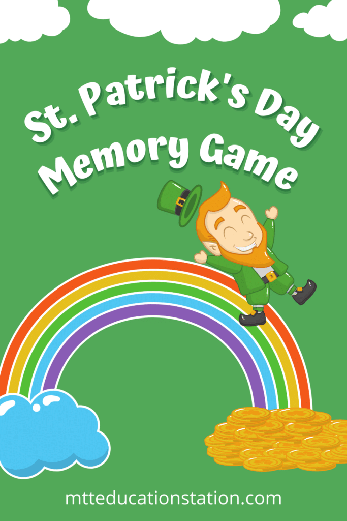 St. Patrick's Day memory game download